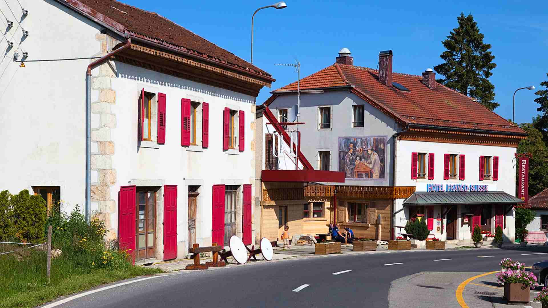 Hotel Arbez Franco-Suisse: Spavanje u dvije države istovremeno